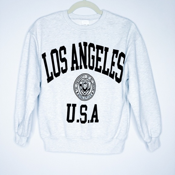 Zara - Los Angeles Crewneck Sweater - Picture 1 of 3